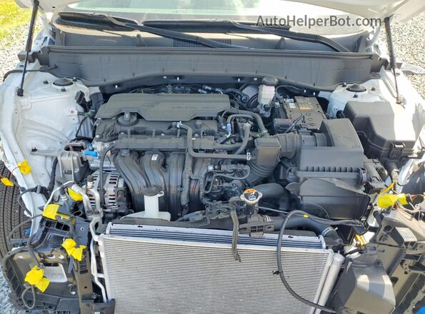 KM8HFCAB0TU407635 2026 HYUNDAI KONA White Engine compartment view