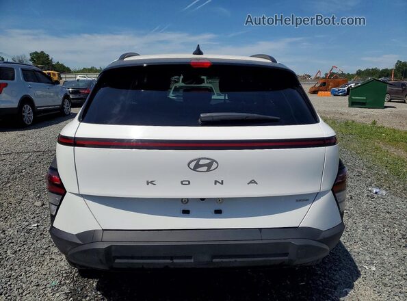KM8HFCAB0TU407635 2026 HYUNDAI KONA White Rear view