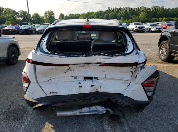 KM8HFCAB1TU368022 2026 HYUNDAI KONA White Rear view