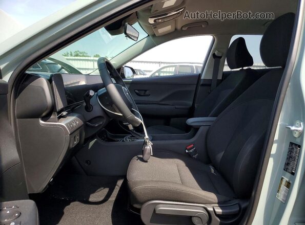 KM8HFCAB1TU430535 2026 HYUNDAI KONA Turquoise Սալոնի դիմացի տեսք
