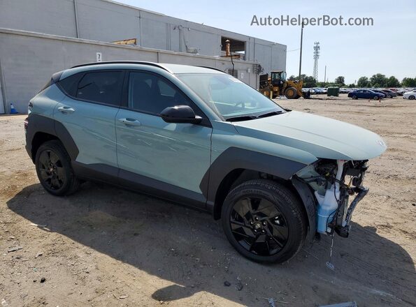 KM8HFCAB1TU430535 2026 HYUNDAI KONA Turquoise Առջևի աջ