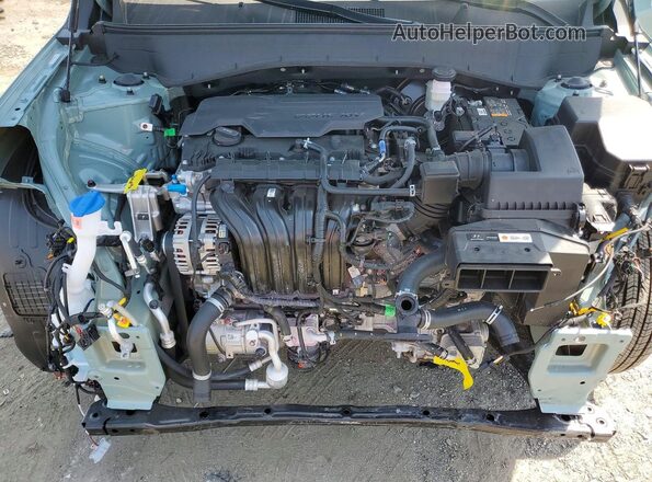 KM8HFCAB1TU430535 2026 HYUNDAI KONA Turquoise Շարժիչի բաժամունքի տեսք