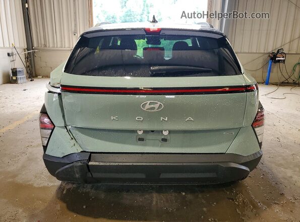 KM8HFCAB1TU487981 2026 HYUNDAI KONA Green Rear view