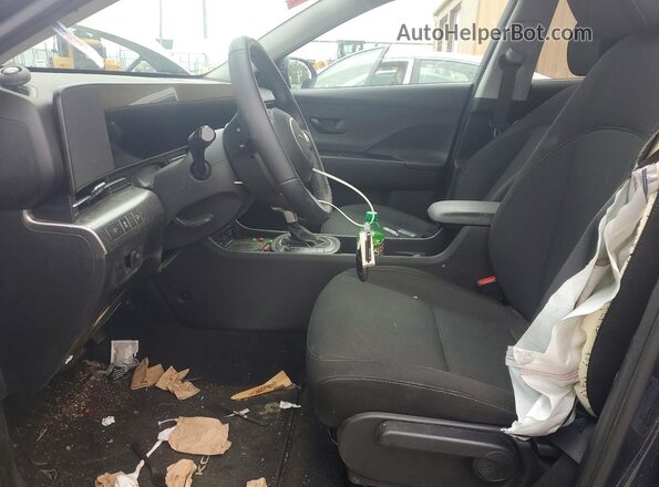 KM8HFCAB4TU385770 2026 HYUNDAI KONA Blue Widok wnętrza z przodu