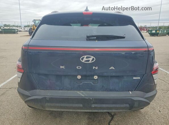 KM8HFCAB4TU385770 2026 HYUNDAI KONA Blue Widok z tyłu