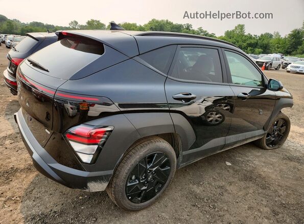 KM8HFCAB4TU417519 2026 HYUNDAI KONA Черный Задняя правая четверть