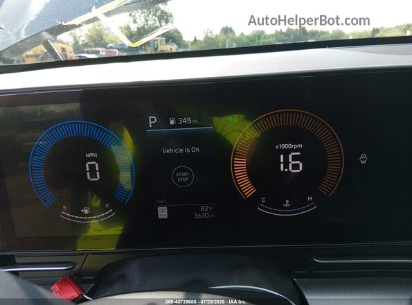 KM8HFCAB6TU345819 2026 HYUNDAI KONA Blue Հետևի նստատեղերի տեսք