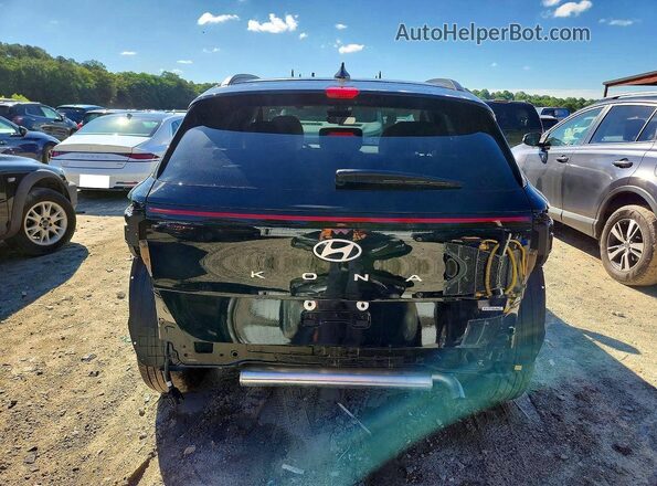 KM8HFCAB6TU364354 2026 HYUNDAI KONA Black Rear view