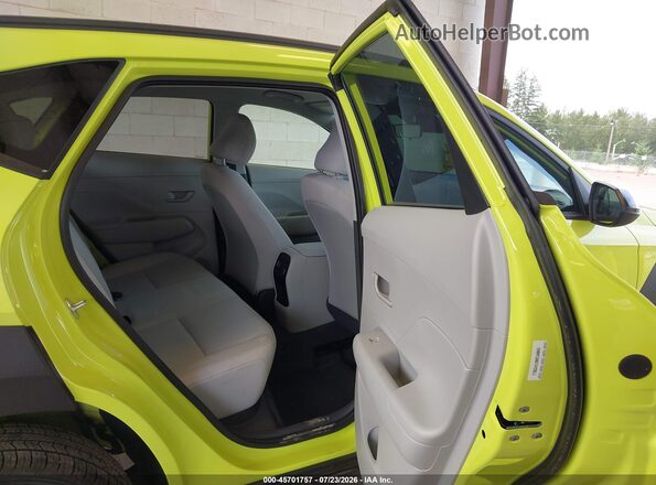 KM8HFCAB6TU433611 2026 HYUNDAI KONA Green Widok naklejki z numerem VIN