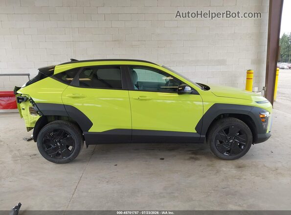 KM8HFCAB6TU433611 2026 HYUNDAI KONA Green Widok wnętrza 360 stopni