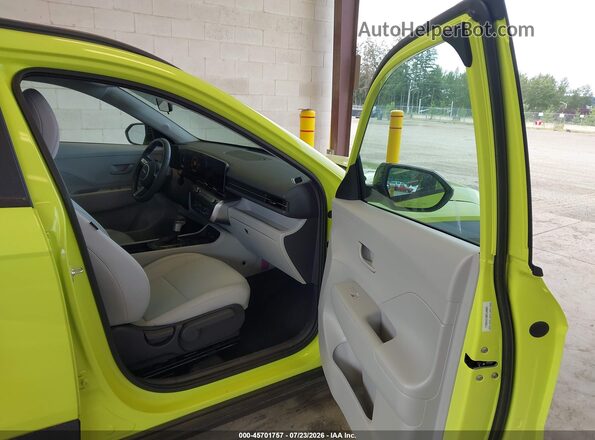 KM8HFCAB6TU433611 2026 HYUNDAI KONA Green Widok wnętrza z przodu