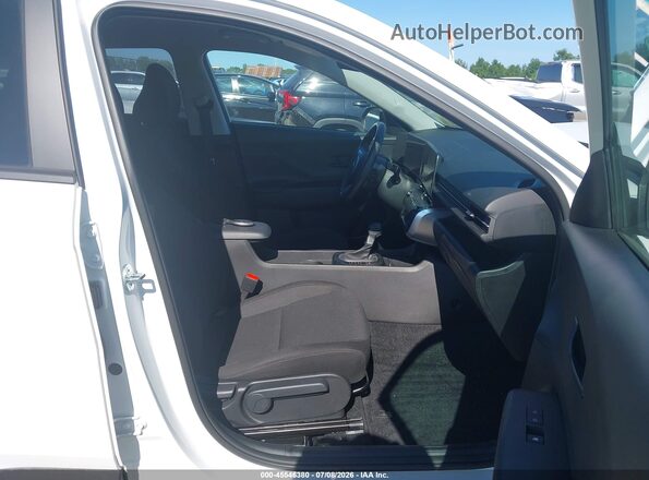 KM8HFCAB7TU404604 2026 HYUNDAI KONA White Front interior view
