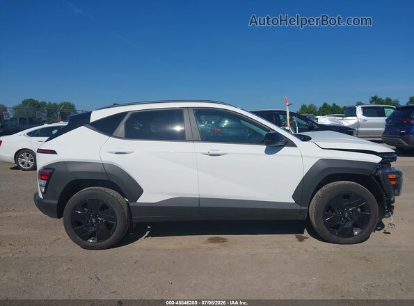 KM8HFCAB7TU404604 2026 HYUNDAI KONA White Rear interior view