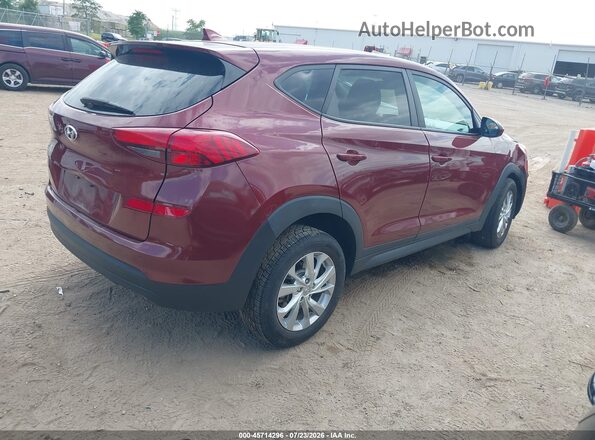 KM8J23A40KU939237 2019 HYUNDAI TUCSON Красный Задняя правая четверть