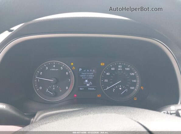 KM8J23A40KU939237 2019 HYUNDAI TUCSON Красный Вид задних сидений