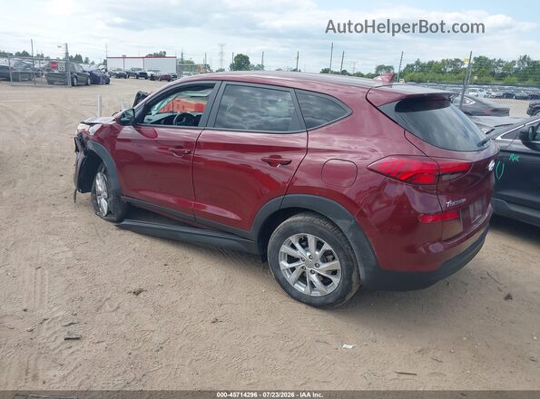 KM8J23A40KU939237 2019 HYUNDAI TUCSON Красный Задняя левая четверть