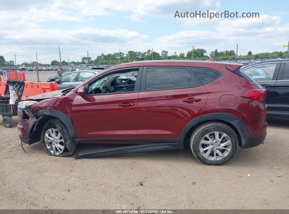 KM8J23A40KU939237 2019 HYUNDAI TUCSON Красный Панорамный вид салона 360°