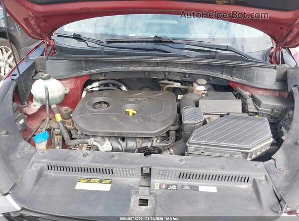 KM8J23A40KU939237 2019 HYUNDAI TUCSON Красный Вид сзади
