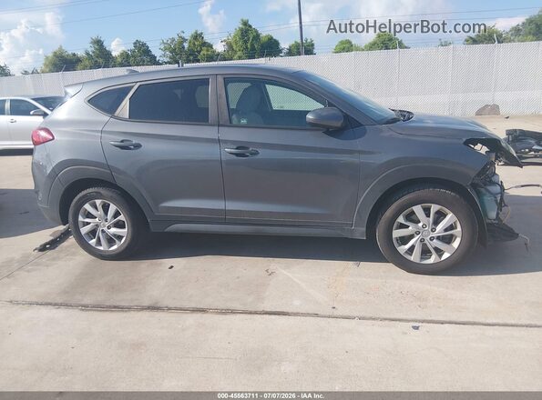KM8J23A41KU957391 2019 HYUNDAI TUCSON Gray Սալոնի հետևի տեսք