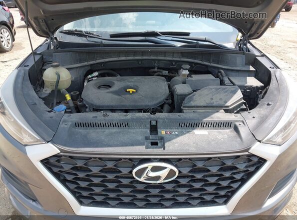 KM8J23A41LU211766 2020 HYUNDAI TUCSON Gray Widok z tyłu