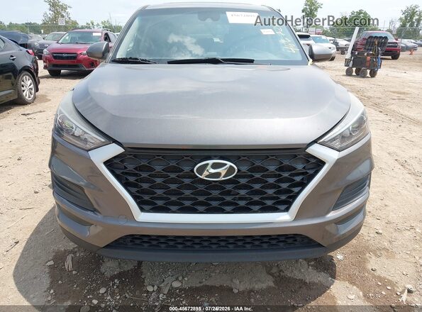 KM8J23A41LU211766 2020 HYUNDAI TUCSON Gray Widok zestawu wskaźników