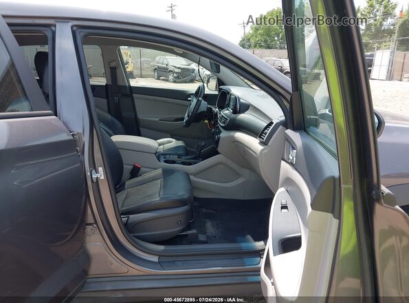 KM8J23A41LU211766 2020 HYUNDAI TUCSON Gray Widok wnętrza z przodu