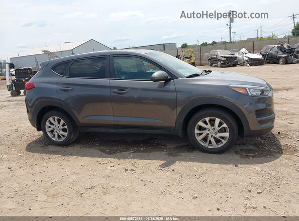 KM8J23A41LU211766 2020 HYUNDAI TUCSON Gray Widok wnętrza z tyłu
