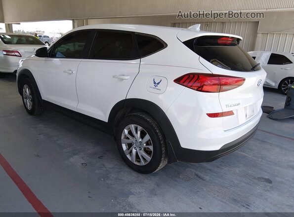 KM8J23A41MU312775 2021 HYUNDAI TUCSON White Tył lewy