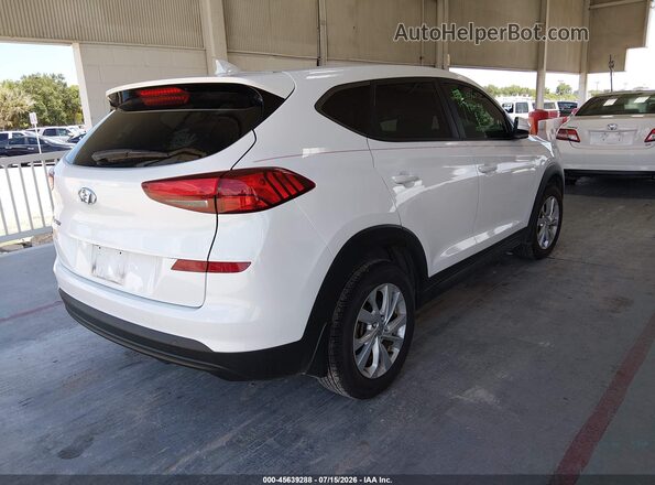 KM8J23A41MU312775 2021 HYUNDAI TUCSON White Tył prawy