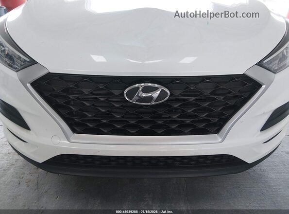 KM8J23A41MU312775 2021 HYUNDAI TUCSON White Widok wnętrza z tyłu