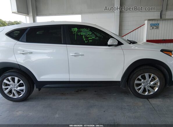 KM8J23A41MU312775 2021 HYUNDAI TUCSON White Widok wnętrza 360 stopni