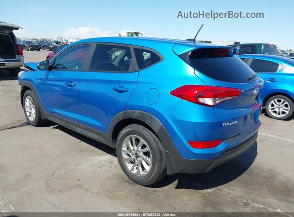 KM8J23A42GU239503 2016 HYUNDAI TUCSON Blue Задня ліва чверть