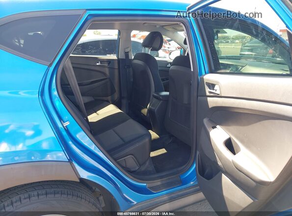 KM8J23A42GU239503 2016 HYUNDAI TUCSON Blue Вид наклейки з VIN-кодом