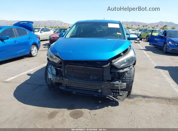 KM8J23A42GU239503 2016 HYUNDAI TUCSON Blue Вид спереду