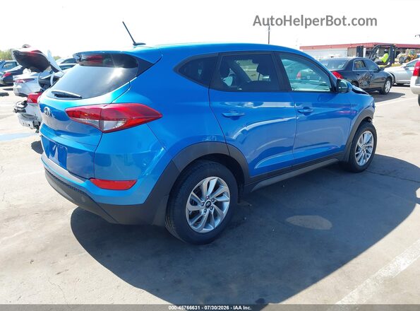 KM8J23A42GU239503 2016 HYUNDAI TUCSON Blue Задня права чверть