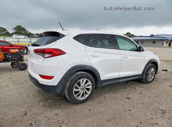 KM8J23A42HU356032 2017 HYUNDAI TUCSON Белый Задняя правая четверть