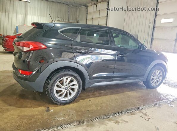 KM8J23A42JU636796 2018 HYUNDAI TUCSON Black უკანა მარჯვენა