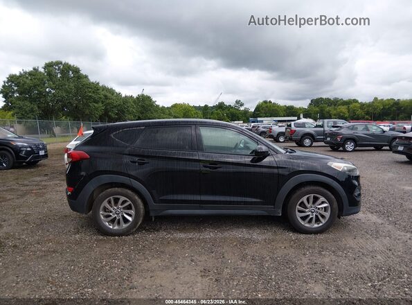 KM8J23A42JU659964 2018 HYUNDAI TUCSON Черный Вид задней части салона