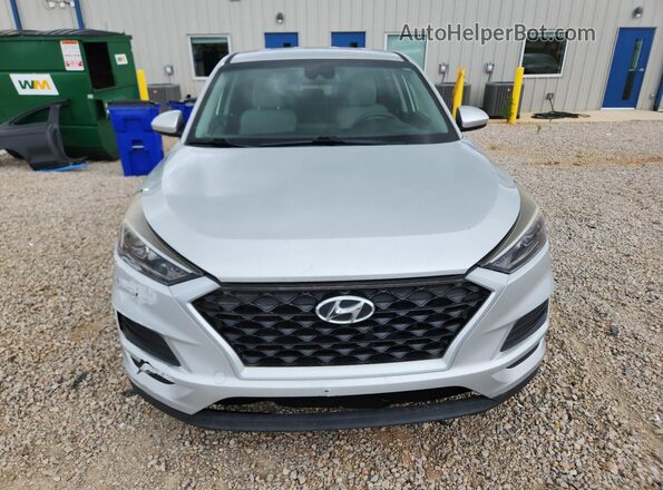 KM8J23A42KU957741 2019 HYUNDAI TUCSON Silver Front view