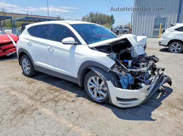 KM8J23A42LU185307 2020 HYUNDAI TUCSON White Передня права чверть