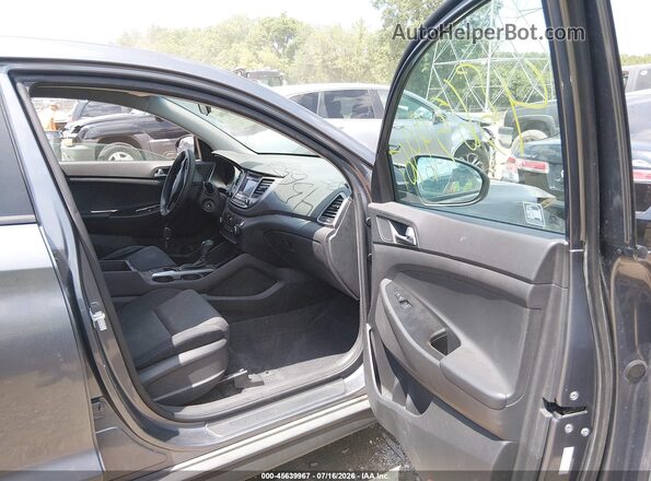 KM8J23A43GU121072 2016 HYUNDAI TUCSON Gray Вид салону спереду