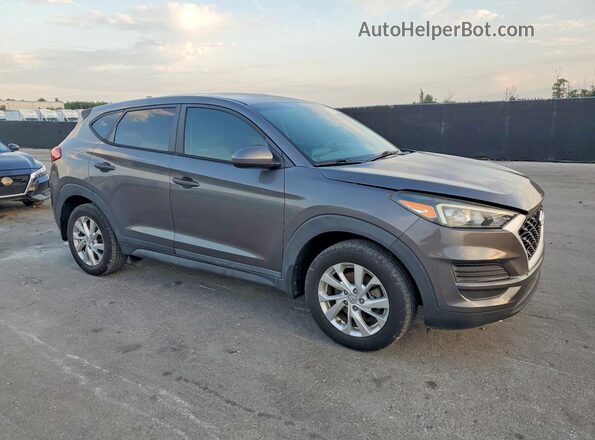 KM8J23A43LU125925 2020 HYUNDAI TUCSON Gray Առջևի աջ
