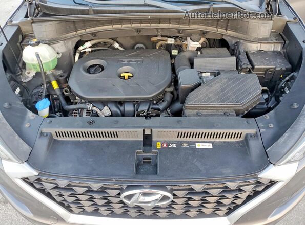 KM8J23A43LU125925 2020 HYUNDAI TUCSON Gray Շարժիչի բաժամունքի տեսք