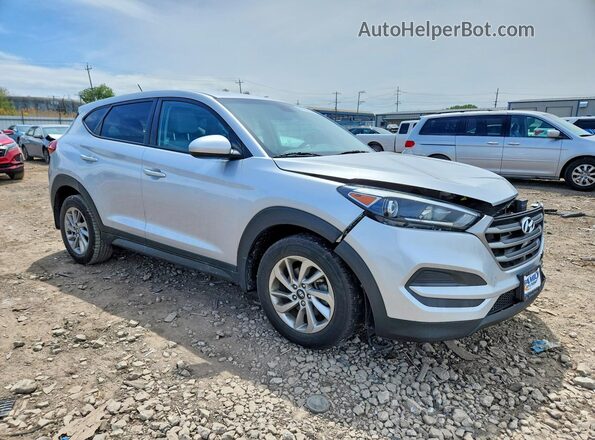 KM8J23A44HU337353 2017 HYUNDAI TUCSON Серебряный Передняя правая четверть