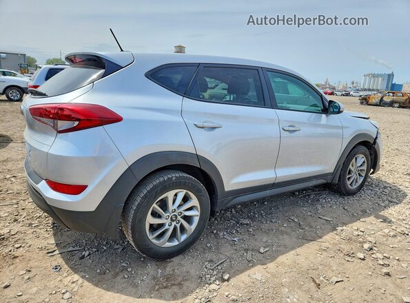 KM8J23A44HU337353 2017 HYUNDAI TUCSON Серебряный Задняя правая четверть
