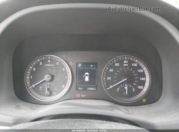 KM8J23A44JU655334 2018 HYUNDAI TUCSON Синий Вид задних сидений