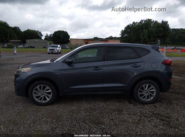 KM8J23A44JU655334 2018 HYUNDAI TUCSON Синий Панорамный вид салона 360°