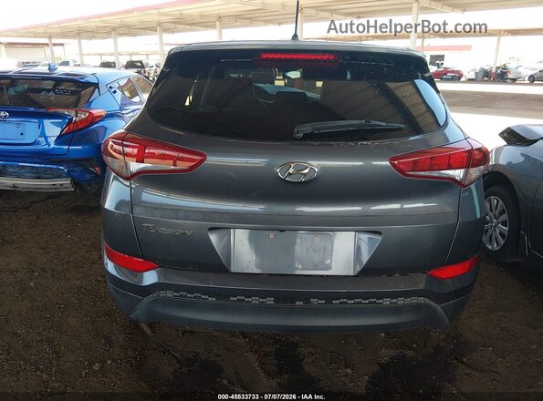 KM8J23A44JU837146 2018 HYUNDAI TUCSON Gray 