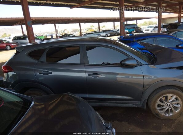 KM8J23A44JU837146 2018 HYUNDAI TUCSON Gray Widok wnętrza 360 stopni