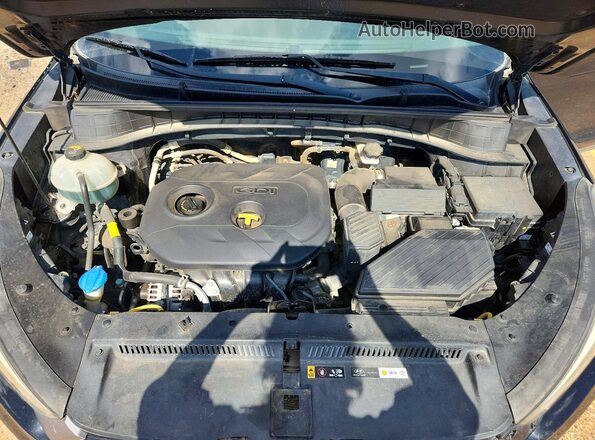KM8J23A45JU622875 2018 HYUNDAI TUCSON Black Սալոնի հետևի տեսք